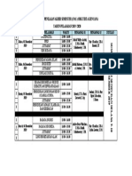 Jadwal Pas TK