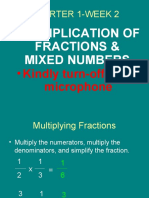 Quarter 1-Week 2: - Multiplication of