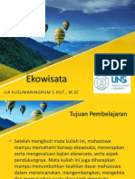 Kuliah 1 Ruang Lingkup Ekowisata PDF