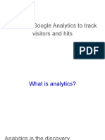 97. Installing Google Analytics to track visitors and hits