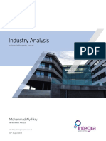 Industry Analysis - Property - 020919