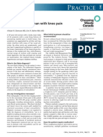 A 67-Year-Old Woman With Knee Pain Cmaj