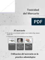 Toxicidad Del Mercurio