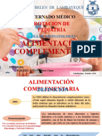 Alimentación Complementaria