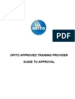 Guide To OPITO Approval