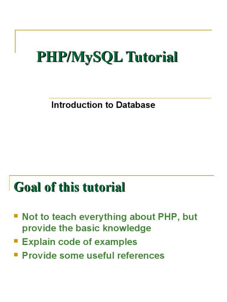 PHP Mysql | PDF | Http Cookie | Php
