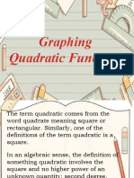 Graphing Quadratic Functions