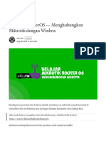 Mikrotik RouterOS - Menghubungkan Mikrotik Dengan Winbox - by Afif Udin - Tekaje ID - Medium PDF