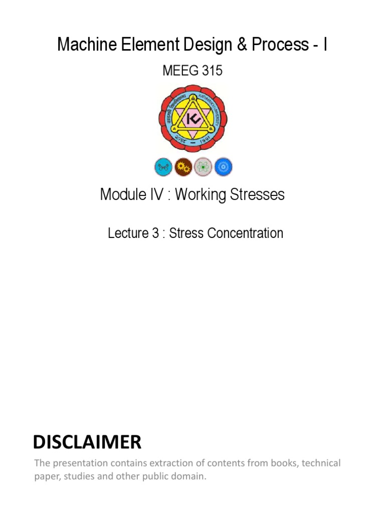 Stress Concentration in Machine Design | PDF | Stress (Mechanics ...