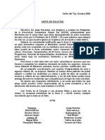 Carta de Solicitud Avcs