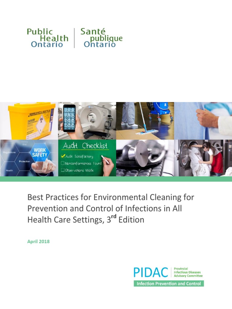 BP Environmental Cleaning | PDF | Hospital Acquired Infection | Infection  Control