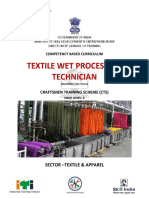 Curriculum - Textile Wet Processing Technician
