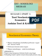 AA30203 - Kuliah 2 - Part 1 - Teori Neo-Classic Economy - 1
