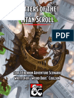 Tatters of The Titan Scroll - 1a4 PDF