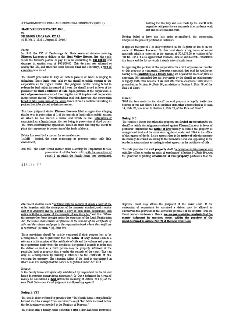 RULE 57 - SEC. 7 14 Incomplete | PDF | Lawsuit | Default Judgment