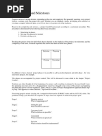 Project Phases and Milestones