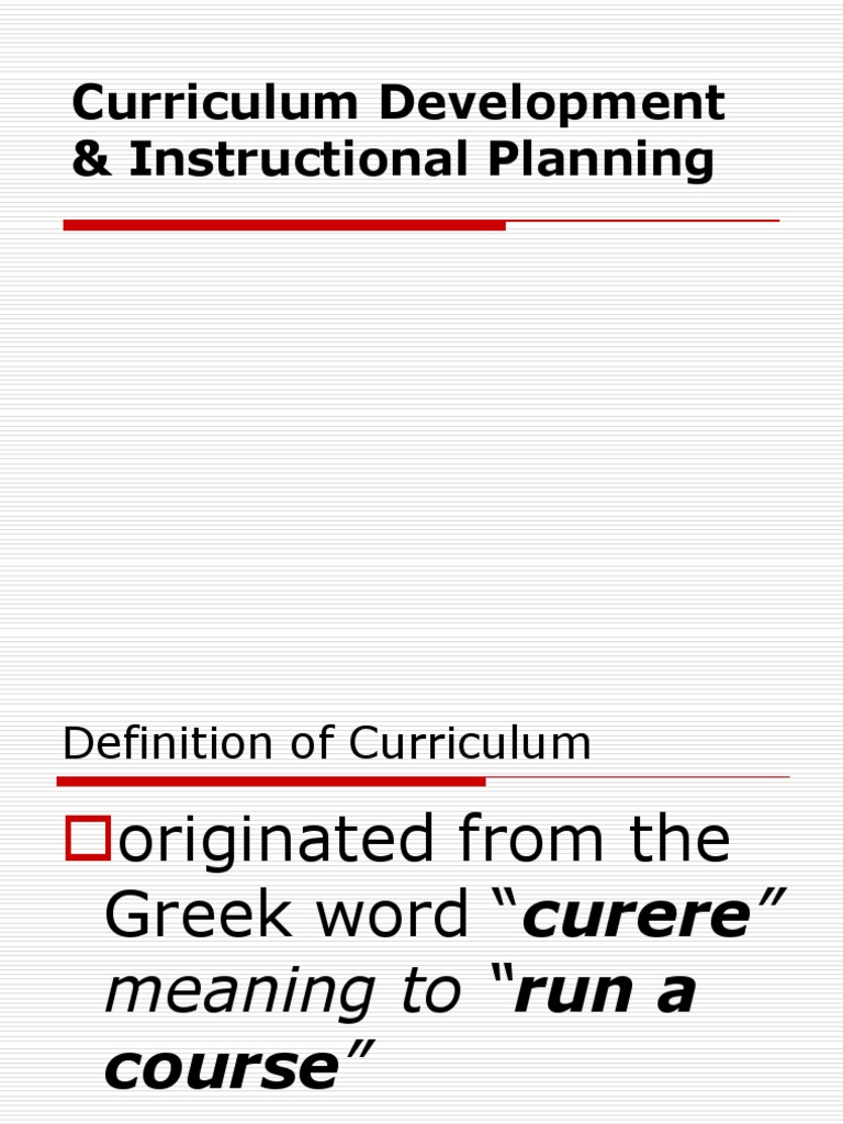 LESSON 2 Introduction To Curriculum - 46097665 | PDF | Curriculum ...