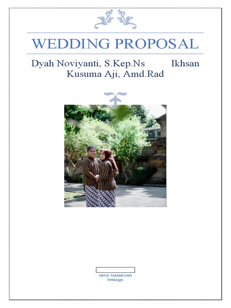 Wedding Proposal Ok Kumbokarnan Pdf