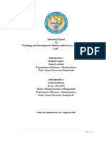 Training and Development Policies and Process of The City Bank Ltd.