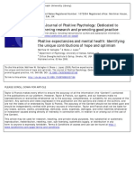 The Journal of Positive Psychology: Dedicated To Furthering Research and Promoting Good Practice