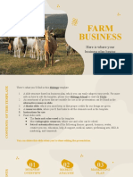 Farm Business Plan by Slidesgo