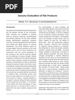 Sensory Evaluation of Fish Products PDF