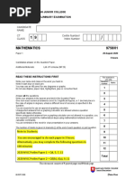 2020 NYJC H2 Math Prelim Paper 1 Questions