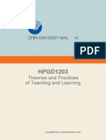 HPGD1203 Theories and Practices of Teaching & Learning