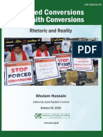 Forced Conversions or Faith Conversions: Rhetoric and Reality