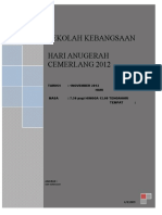 Kertas Kerja Hari Anugerah Cemerlang