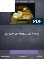 EL TEATRO ANTERIOR A 1939