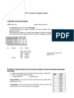 Lab Session 7 Objectives: of Unsigned Numbers