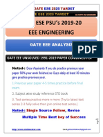 2.gate Eee (2008-2019) Analysis