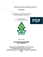 Lahirnya Undang Undang Perkawinan Di Indonesia - M.R. Ridho