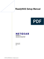 Readynas Setup Manual: Netgear, Inc