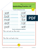 Writing Practice AT PDF