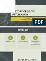 History of Social Psychology