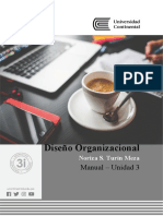 Manual Unidad 3 - Diseño Organizacional