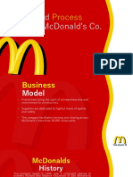 Product Process: and Design of Mcdonald'S Co