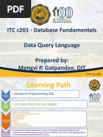 Week 09-10 (Oct 5-Oct 17) MC Data Query Language