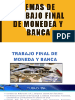 Temas de Trabajo Final de Monedea y Banca