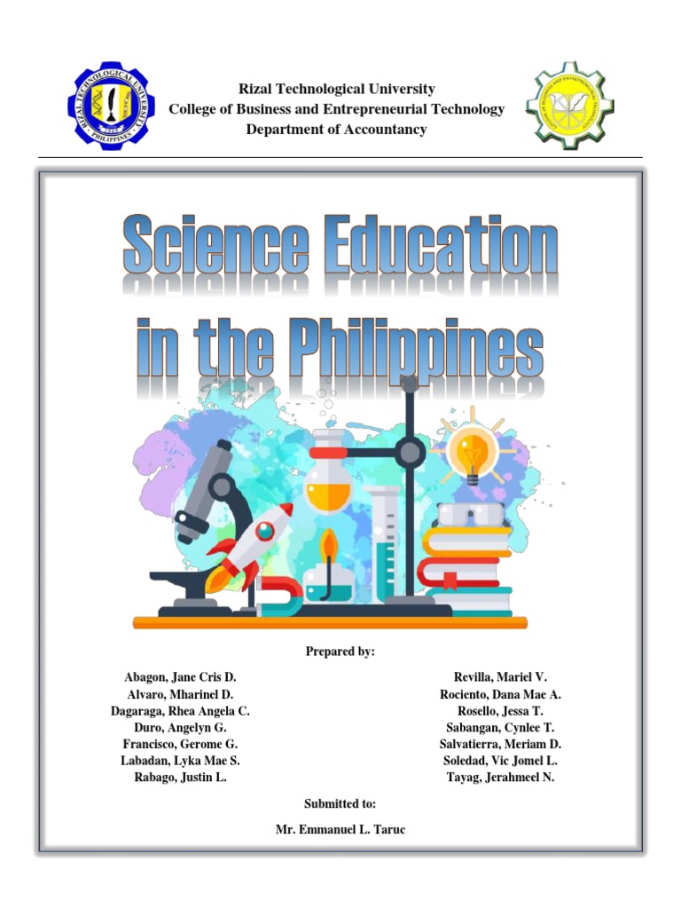 Science Education in the Philippines | PDF | Science Education ...