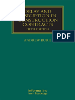 Delay and Disruption in Construction Contracts