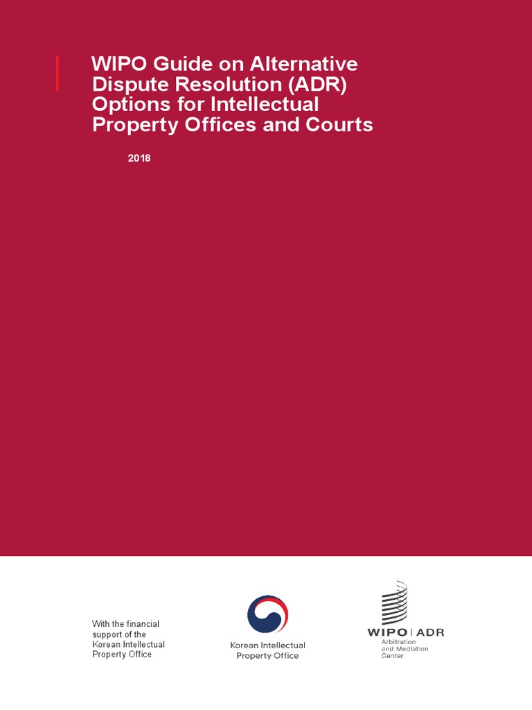 Adr Guidejuly2018 | PDF | Alternative Dispute Resolution | Mediation