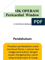 2.5 Pericardial Window Intan