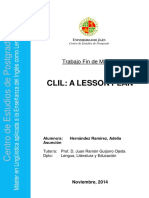 CLIL LESSON PLAN Adelia Hernández