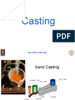 Casting: Dept. of Mech & Mfg. Engg