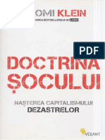 Doctrina Socului by Naomi Klein PDF