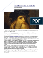 Cum Arăta Leonardo Da Vinci În Realitate