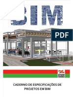 Caderno de especificações de projetos em BIM